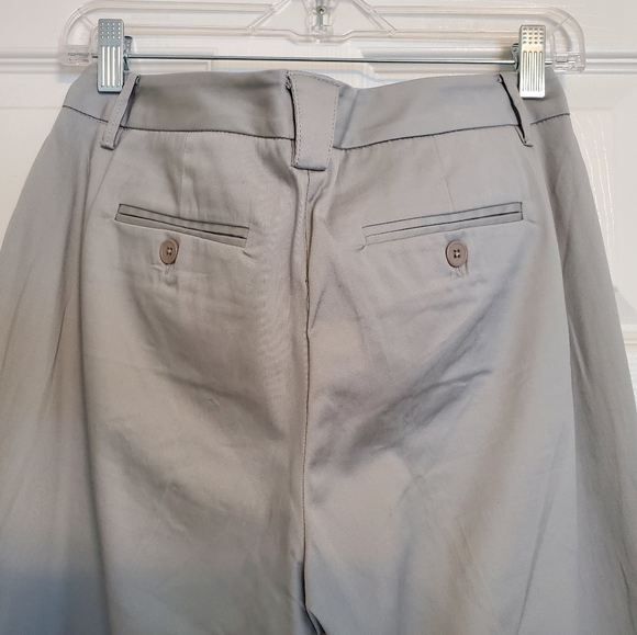 NWT, NY&C, Straight Crop Sateen Pants - Picture 4 of 6